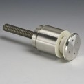 Pièce de fixation ponctuelle pour balustrade et garde-corps